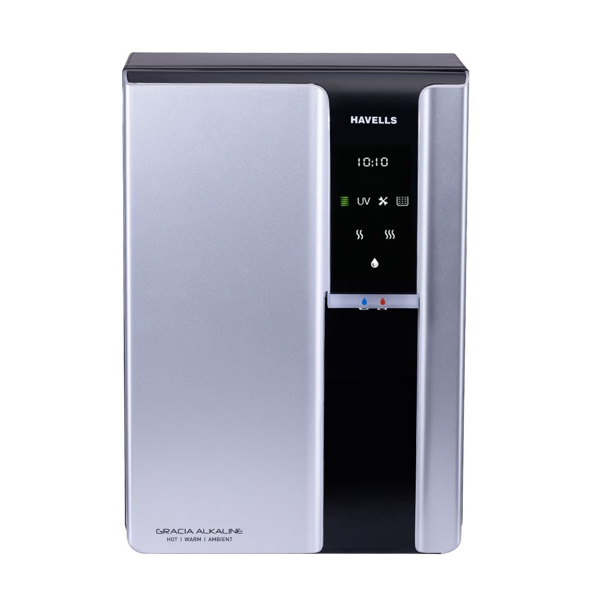 Havells Gracia RO+UV Alkaline Hot, Warm & Ambient Water With Touch Display