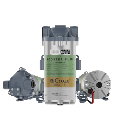 Lexcru Cruze Gold Booster Pump 24V DC 100GPD