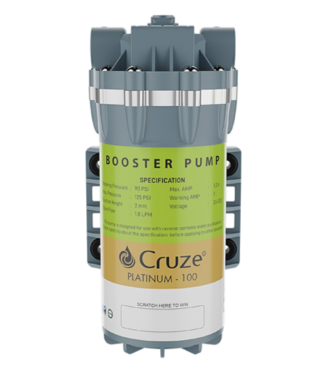 Lexcru Cruze Platinum Booster Pump 24V DC 100GPD - Image 2