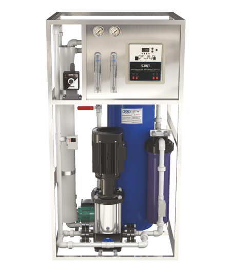 Lexcru LCM 250 LPH Industrial R O Plant