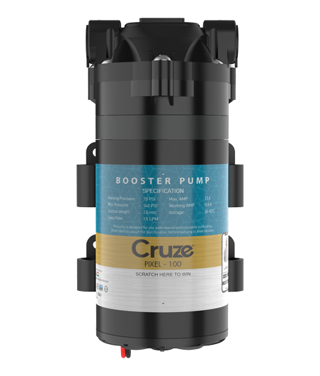 Lexcru Cruze Pixel Booster Pump 24V DC 100GPD