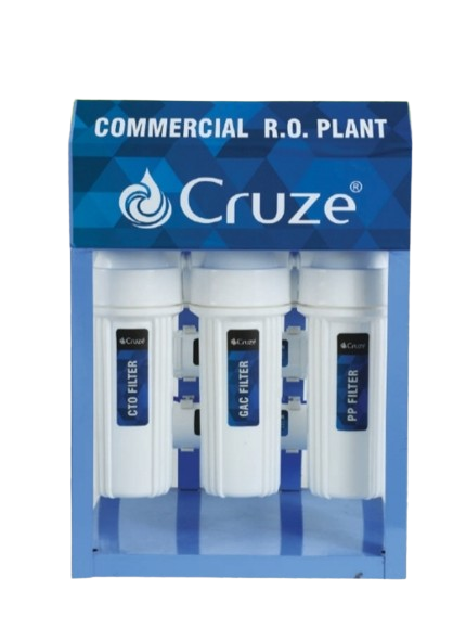 Lexcru Cruze 25 LPH Commercial R O Plant, 5 Stage