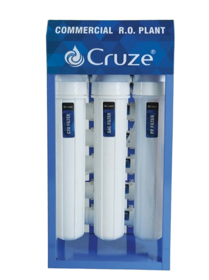 Lexcru Cruze 50 LPH Commercial R O Plant, 5 Stage