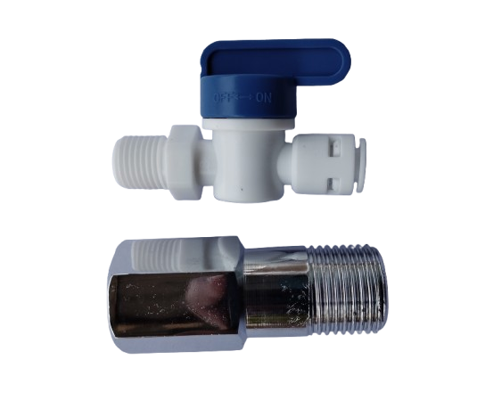 Diverter valve Brass Nipple PL4 Connection All RO UV Water Purifier