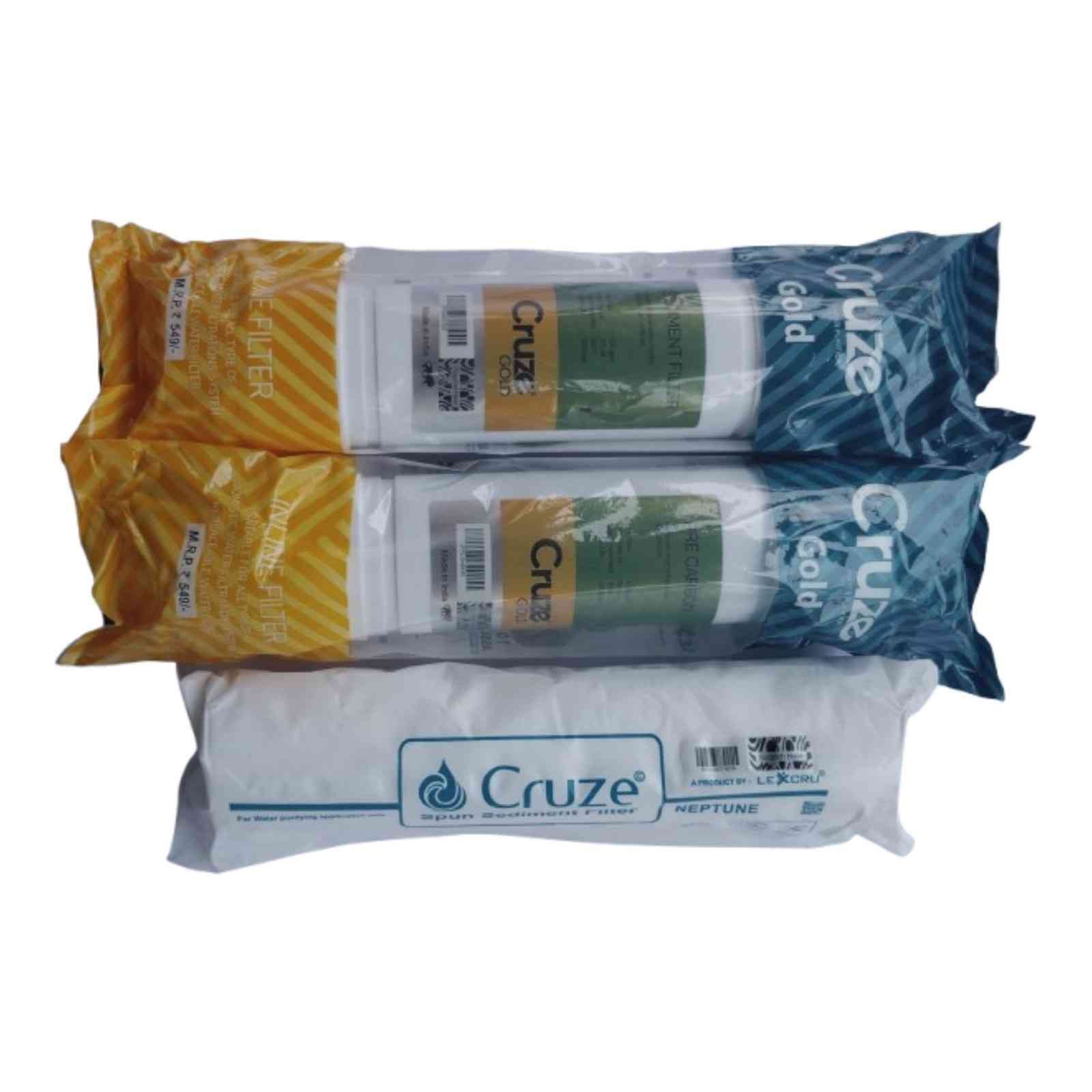 Lexcru Cruze Gold Inline Sediment+Pre Carbon+PP Spun Filter | Suitable for All Water Purifier - Image 2
