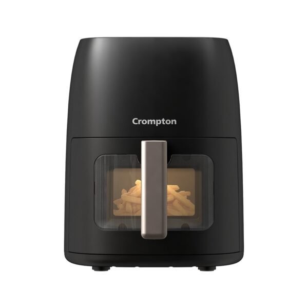 Crompton Ameo DLX 4.2L Air Fryer | 1450W Super Helix Heating | Oil-Free Healthy Cooking | Digital Display with Indian Preset Menus | 2 Year Warranty